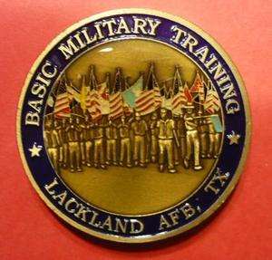   Coin USAF Basic Military Training Larckland AFB San Antonio TX 2 120