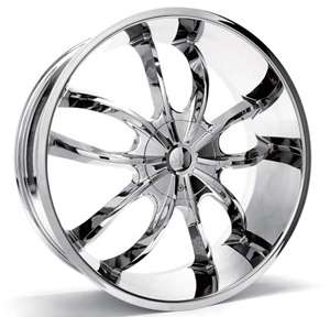 22 INCH SIK 002 CHROME RIMS AND TIRES BUICK PARK AVE  