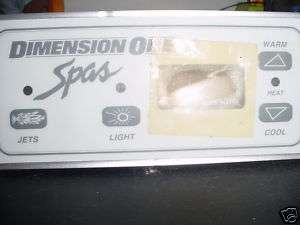 New Dimension One Spa Topside Control 1560 85  