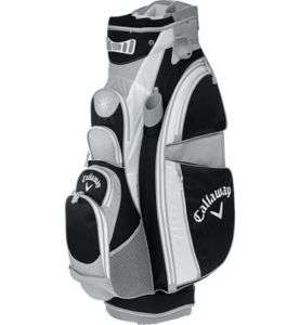 New Callaway Womens Sport Cart Golf Bag   Black/Silver/White  