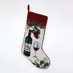  Wine Christmas Stocking