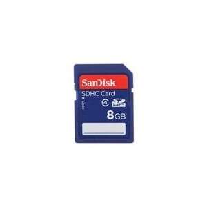  SanDisk 8GB Secure Digital High Capacity (SDHC) Flash Card 