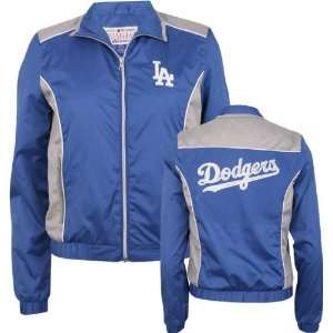 Los Angeles Dodgers  Womens  Poly Dewspo Full Zip Jacket