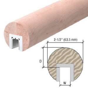   Series 2 1/2 (63.5 mm) Wood Cap Rail by CR Laurence: Home Improvement