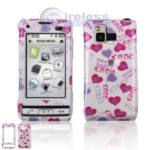  LG VX9700 Cell Phone Heart Design Protective Case 