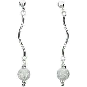 84460 .925 Sterling Silver Pair Dangle New Nwt Polished (Both Earrings 