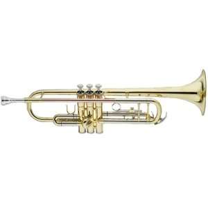 Silvertone SLTR200 Silvertone TR200 Gold Lacquer Bb Trumpet with Case 