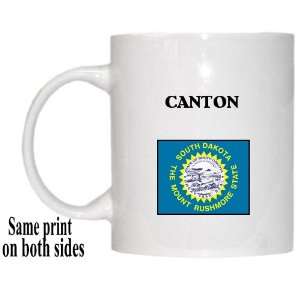    US State Flag   CANTON, South Dakota (SD) Mug 