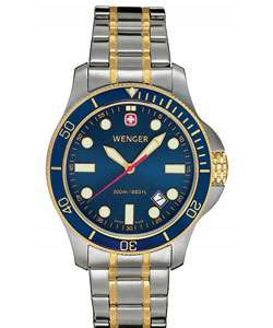 Wenger Mens Battalion III Diver Wrist Watch  Overstock