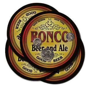  Ronco Beer and Ale Coaster Set
