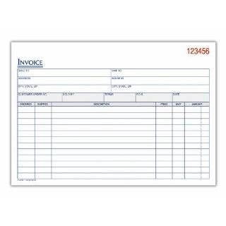   Forms, Recordkeeping & Money Handling Sales & Invoice Forms