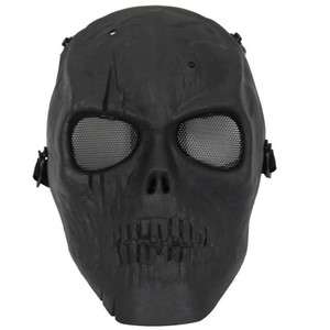 Skull Skeleton Army Airsoft Paintball BB Gun Full Face Game Protection 
