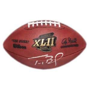    Tom Brady Super Bowl XLII Autographed Football: Sports & Outdoors