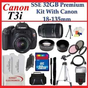  Canon EOS Rebel T3i SLR Digital Camera Kit with Canon Ef s 