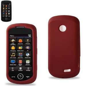   Cell Phone Case for Samsung Solstice II A817 AT&T   RED Cell Phones