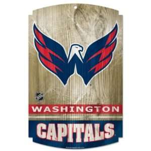  Washington Capitals NHL Wood Sign
