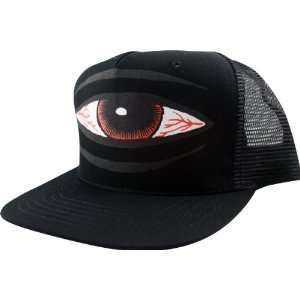  Toy Machine Sect Eye Mesh Hat Adjustable Black Skate Hats 