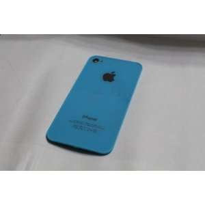  iphone 4 gsm At&T original blue back cover door replacment 