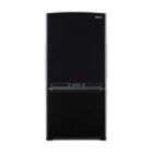 Samsung 18 cu. ft. Bottom Freezer with Side Swing Freezer Door   Black
