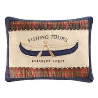 Enterprises, Inc Northern Coast Throw Pillow Fishing Tours 