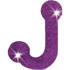 Fibre Craft Glitter Foam Alphabet Letters 6 J