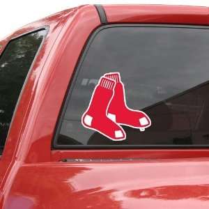  MLB Boston Red Sox 8 Color Team Logo Car Decal: Sports 