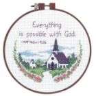 Dimensions Learn A Craft Everything Is Possible Counted Cross Stitch 