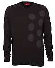 puma golf men s intarsia sweater black new returns accepted