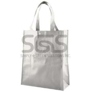  Large Reusable Grocery Bag 10 Pack   White