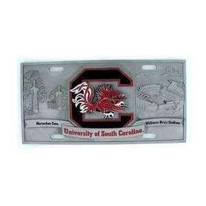  South Carolina Gamecocks   3D License Plate Sports 