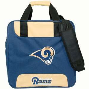  KR NFL Single Tote St. Louis Rams Bowling Bag: Sports 