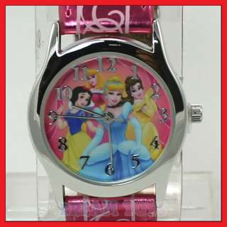 Walt Disney Princesses Watch Circle Collectible Wrist Watch Cinderella 