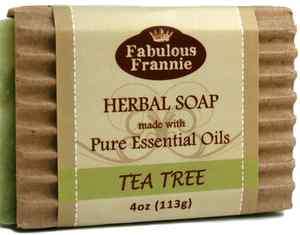 TEA TREE Herbal Soap 100% Pure Essential Oils  