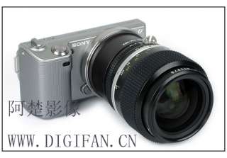Kipon New Adapter Nikon F lens Sony Alpha NEX 5/ NEX 3  