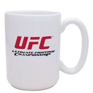  UFC 15 Ounce White Ceramic Mug: Sports & Outdoors