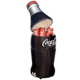   BC10 G Coca Cola 15 Can Capacity Bottle Shaped Fridge 