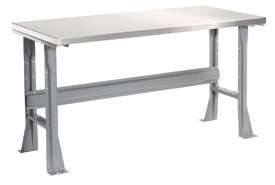 Stainless Steel Workbench 60x30 With Fixed Legs  