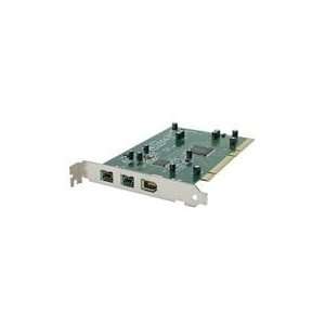   PCI1394B_3 3 Port PCI 1394b FireWire Adapter Card with Electronics