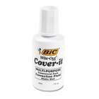   BIC BIC WOC12WE   Cover It Correction Fluid, 20 ml Bottle, White