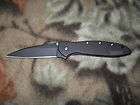 Kershaw Leek 1660CKT Black Knife Knives Plain Edge Blem