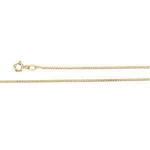   Jewelry Gift 14K White Gold Solid Box Chain. 7 Inch Solid Box Chain In