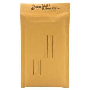  Duck Brand Bubble Wrap Protective Mailers, ID Kraft, #000 