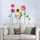   Blooming Flowers   Large Wall Decals Stickers Appliques Home Decor