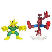 Marvel Super Hero Squad Action Figure 2 Pack   Spider Man and Electro 
