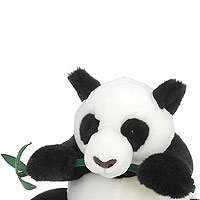 FAO Schwarz 24 inch Plush Panda Bear with Bamboo   FAO Schwarz 