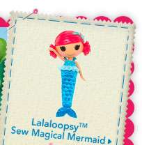 Sew magical and sew cute The Lalaloopsy™ dolls were once rag dolls 