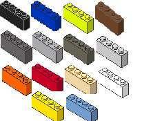 LEGO 1x4 Brick x5 LOT CHOOSE UR COLOR #3010  