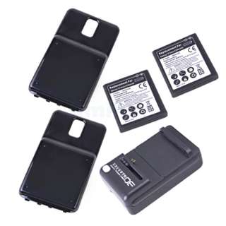 2x 3800mAh Extended Battery +Cover 4 Samsung Galaxy S II 2 Skyrocket 