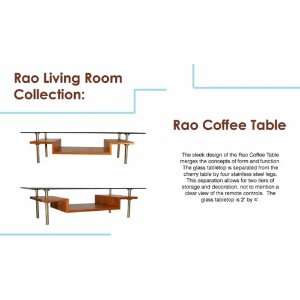  Logical Design Progression Rao Modern Coffee Table Cherry 