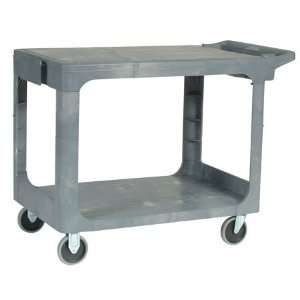 Rubbermaid RMP 4525 Flat Shelf Utility Cart 43 7/8 x 25 5/8 x 33 5/16 